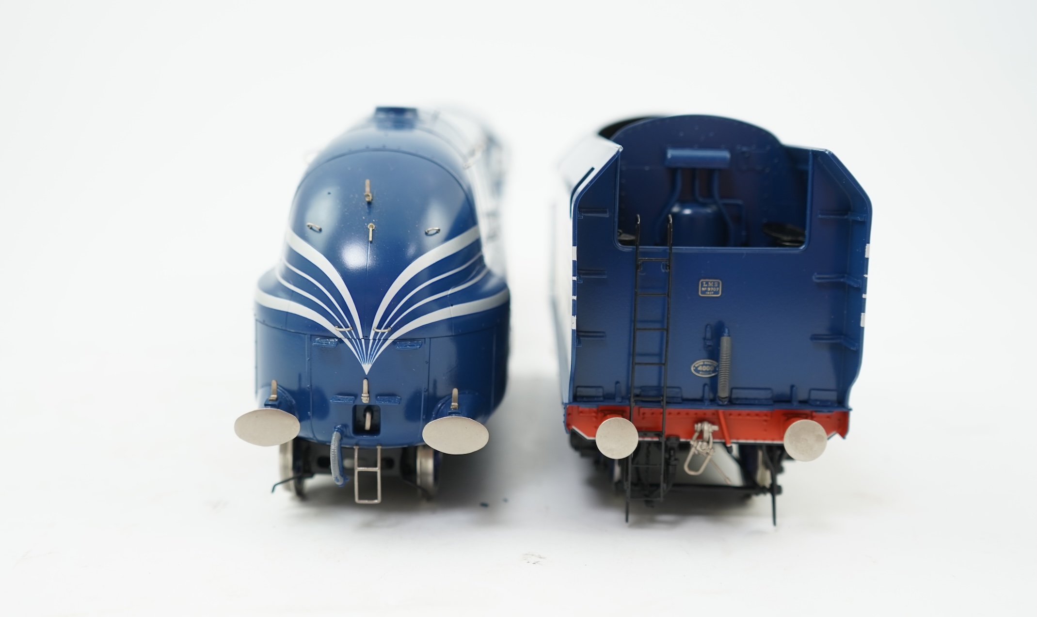 An 0 gauge Masterpiece Models model of LMS streamlined Coronation Class, Princess Alexandra, 6224, 4-6-2 tender locomotive, powered for two rail operation, with original box, instruction booklet and other paperwork.